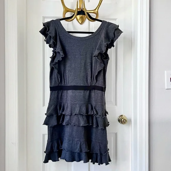 marc jacobs knit dress Marc by Marc Jacobs Mini Knit Dress Size XS Womans Black Floral Short Sleeve